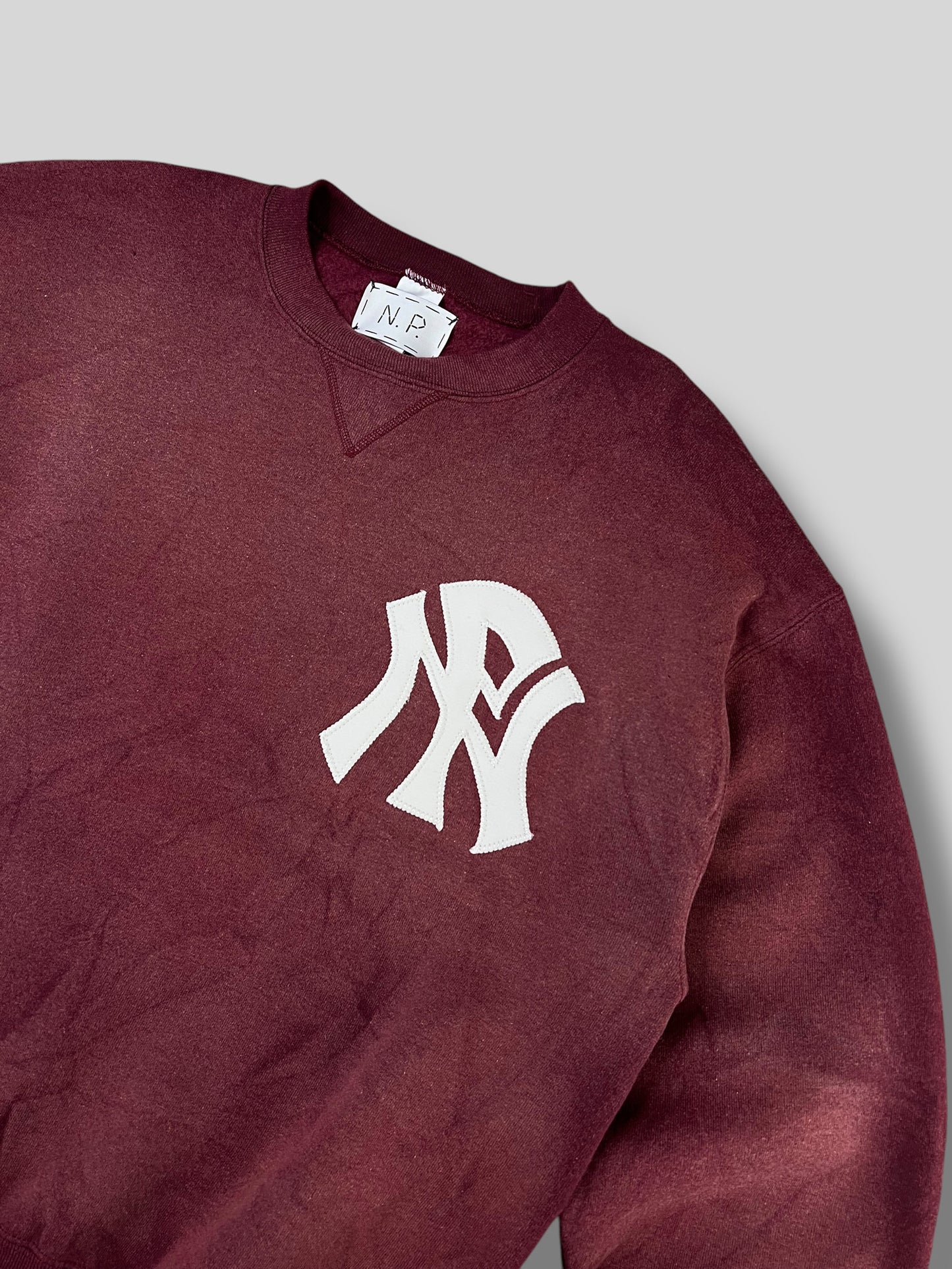 NPNY FADED CREWNECK 1
