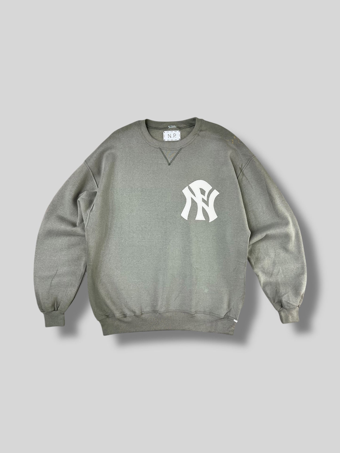 NPNY FADED CREWNECK 2