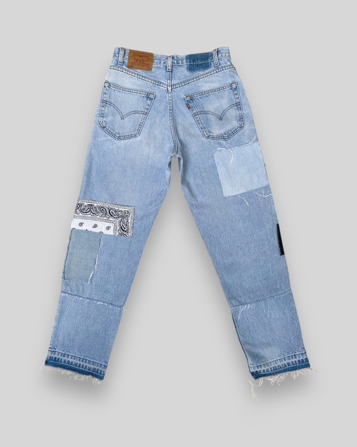 BANDANA PATCHED JEANS V2