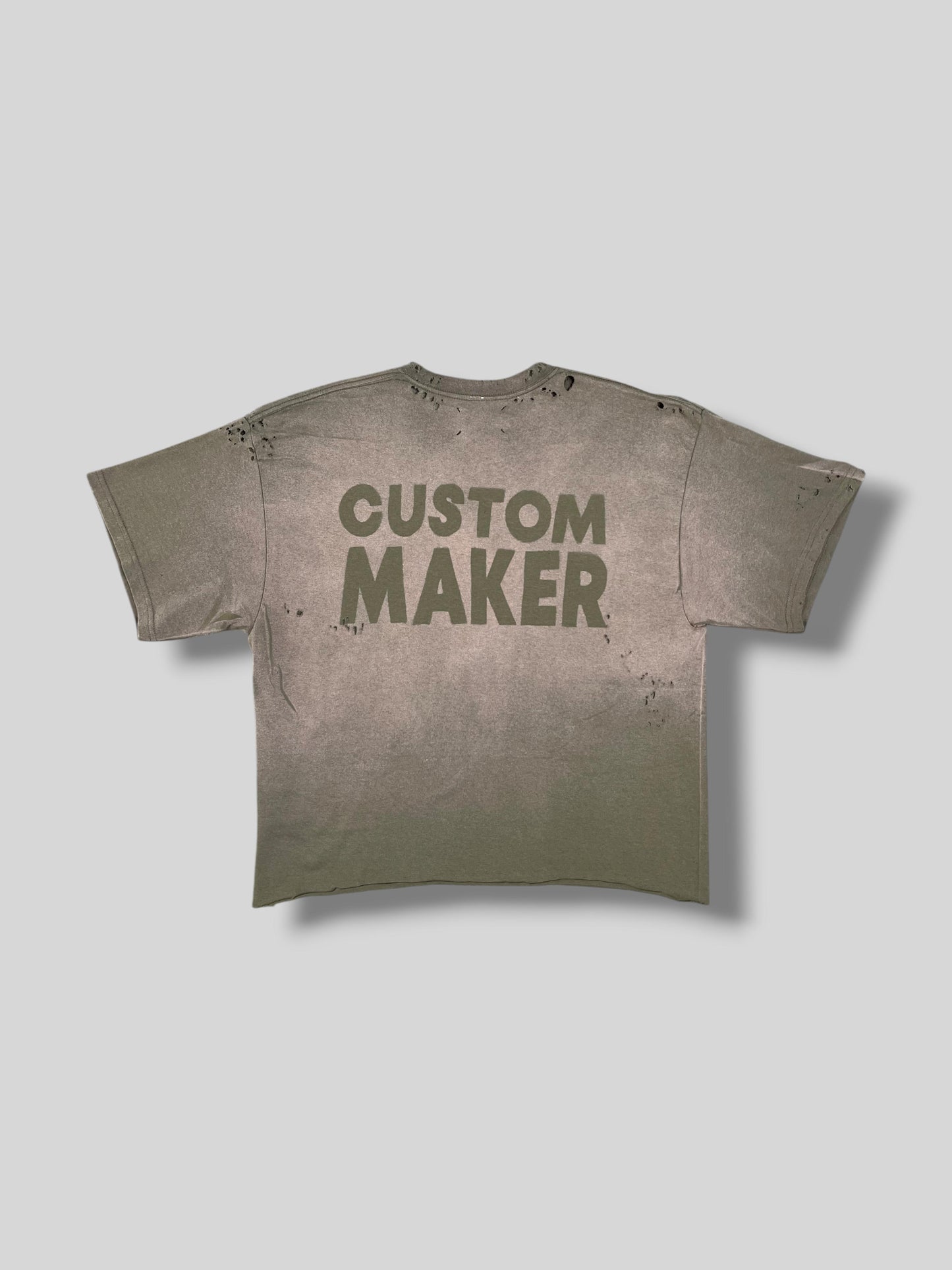 CM FADED OLIVE TEE - Nicolò Puccini