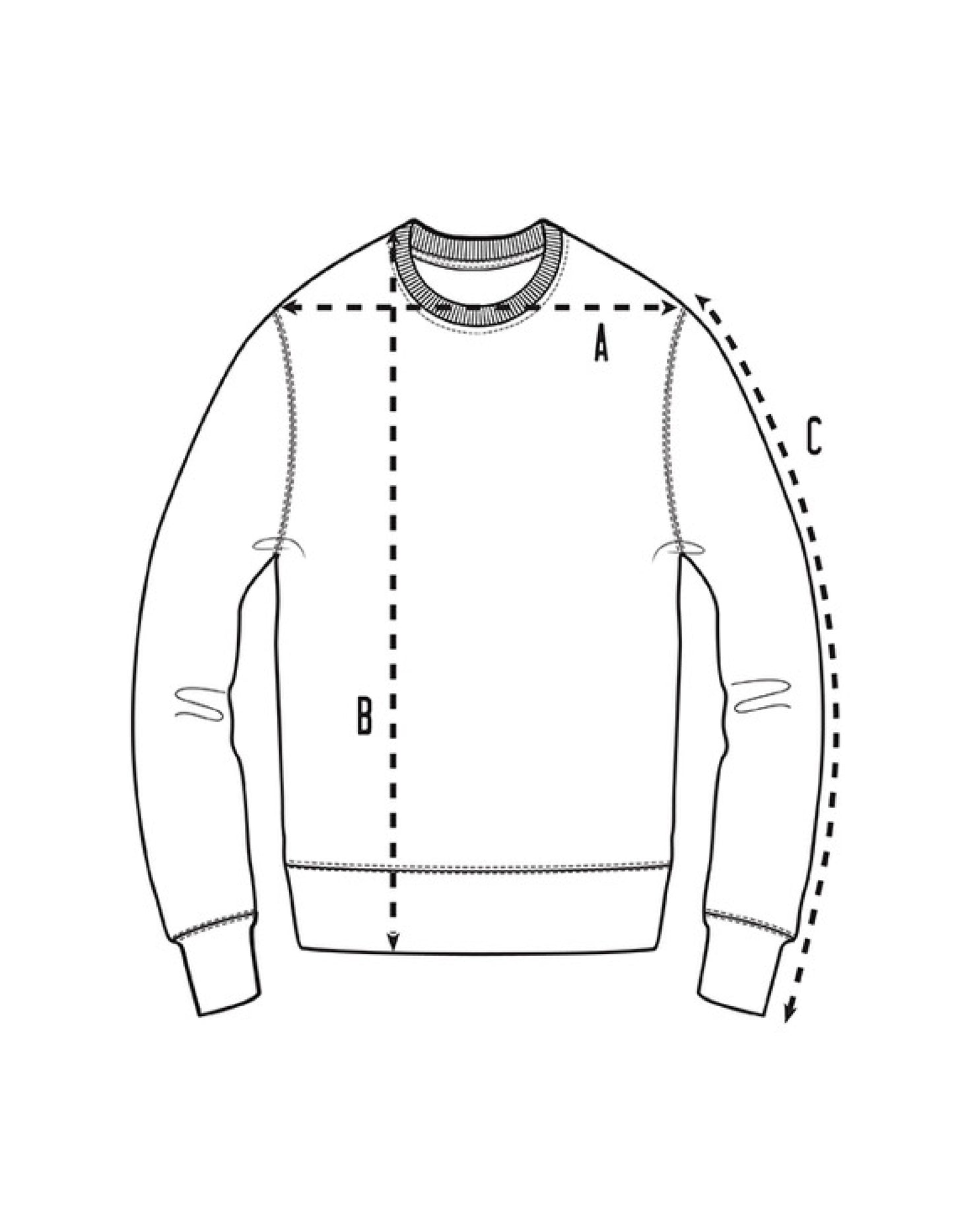 DISTRESSED CREWNECK V2