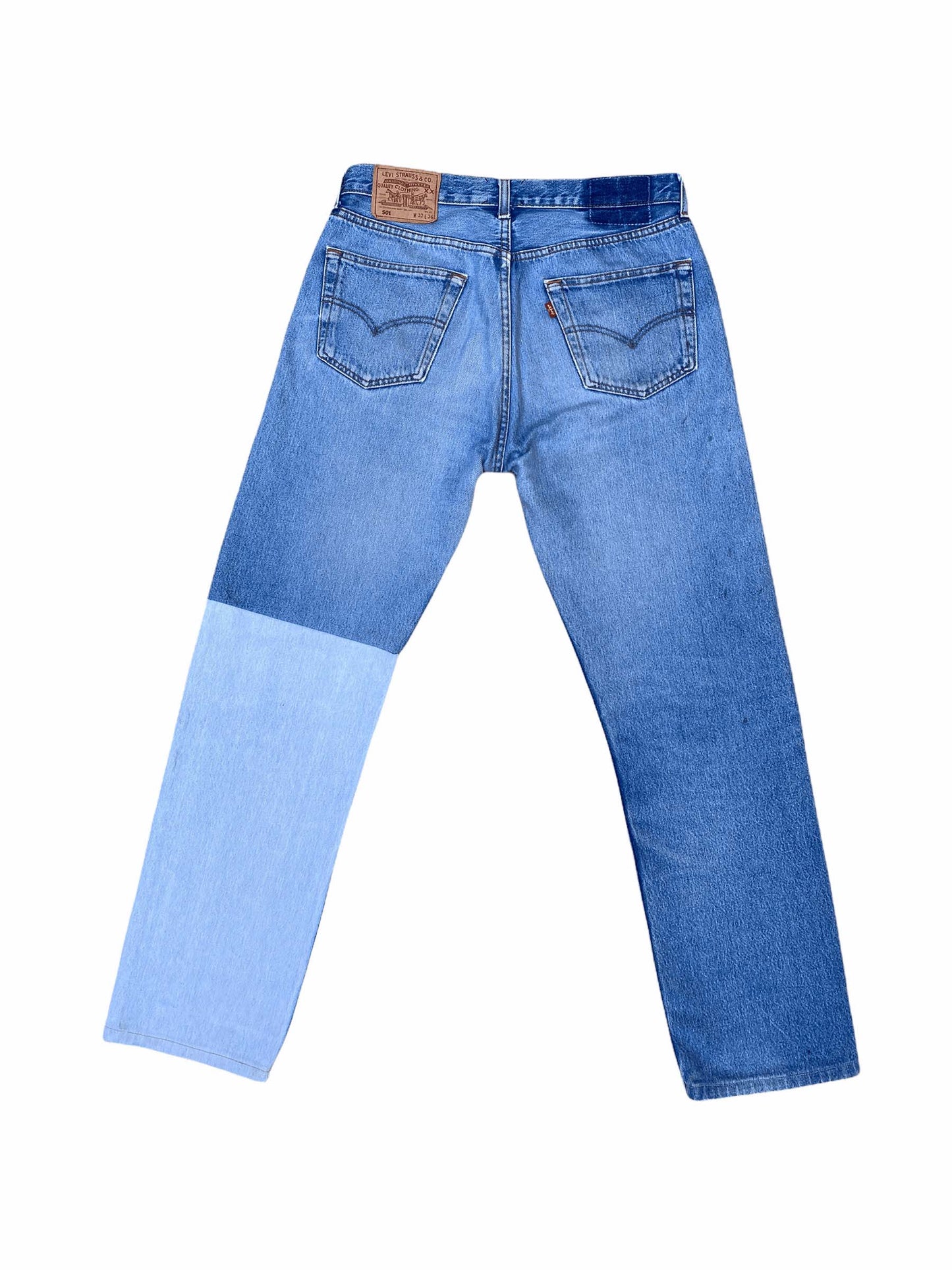 SEMI-PATCHED JEANS V1