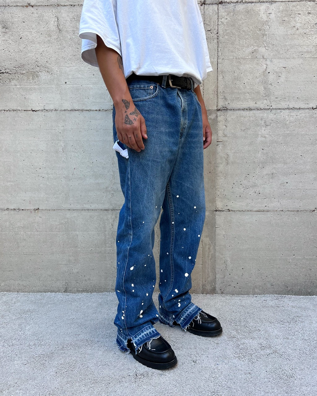 PAINTED DROPS JEANS V1