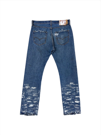 PAINTSTROIED JEANS V4