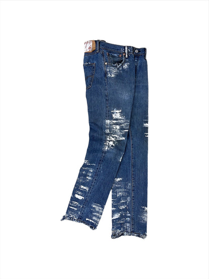 PAINTSTROIED JEANS V4