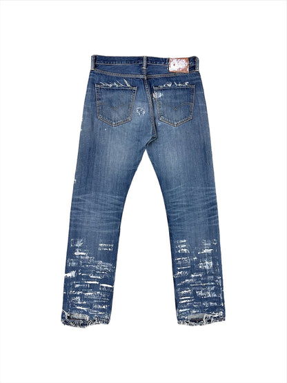 PAINTSTROIED JEANS V1