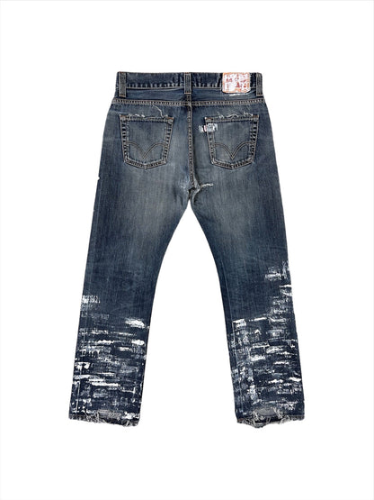 PAINTSTROIED JEANS V7