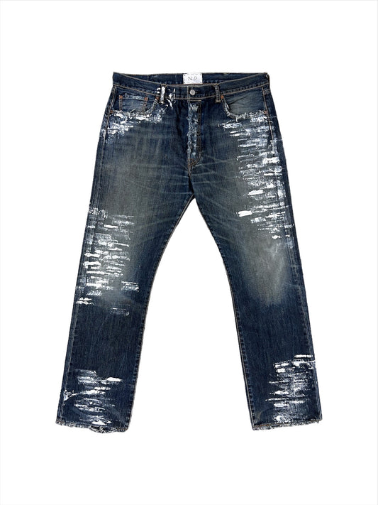 PAINTSTROIED JEANS V9