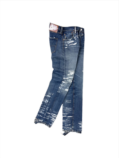 PAINTSTROIED JEANS V1