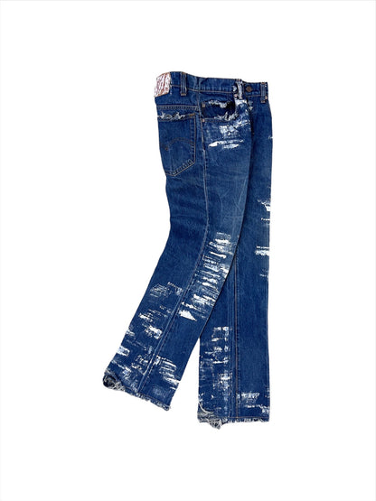 PAINTSTROIED JEANS V2
