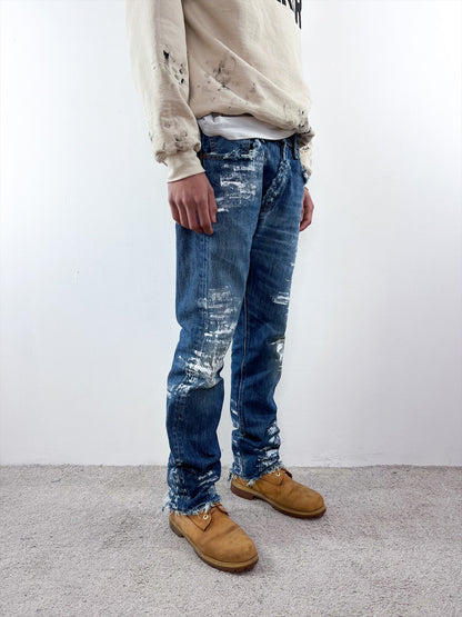 PAINTSTROIED JEANS V3