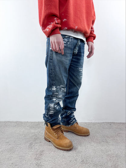 PAINTSTROIED JEANS V5