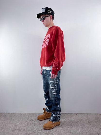 PAINTSTROIED JEANS V7