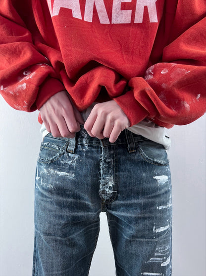 PAINTSTROIED JEANS V7