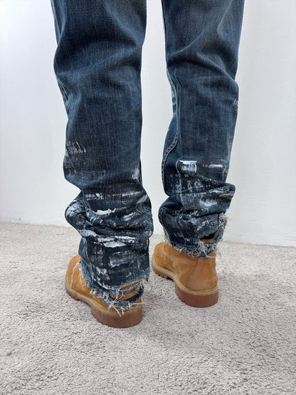 PAINTSTROIED JEANS V7