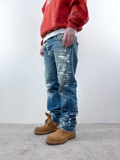 PAINTSTROIED JEANS V8