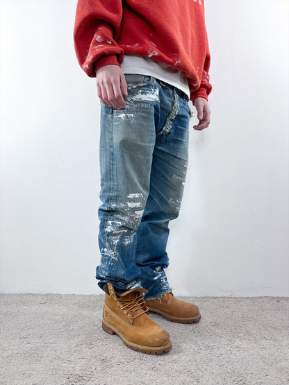 PAINTSTROIED JEANS V8