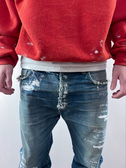 PAINTSTROIED JEANS V8
