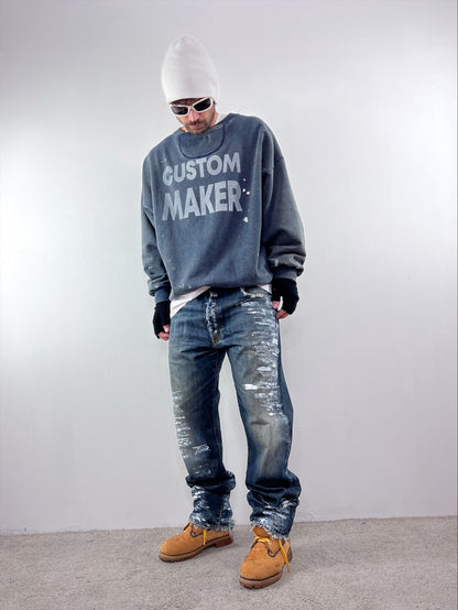 PAINTSTROIED JEANS V9