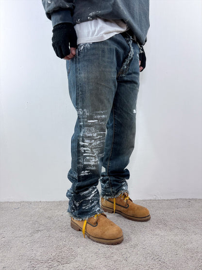 PAINTSTROIED JEANS V9