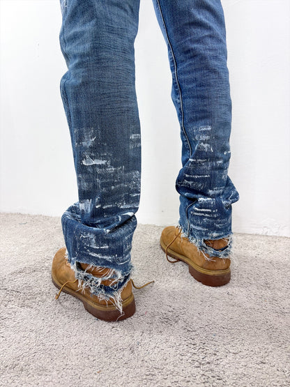 PAINTSTROIED JEANS V1