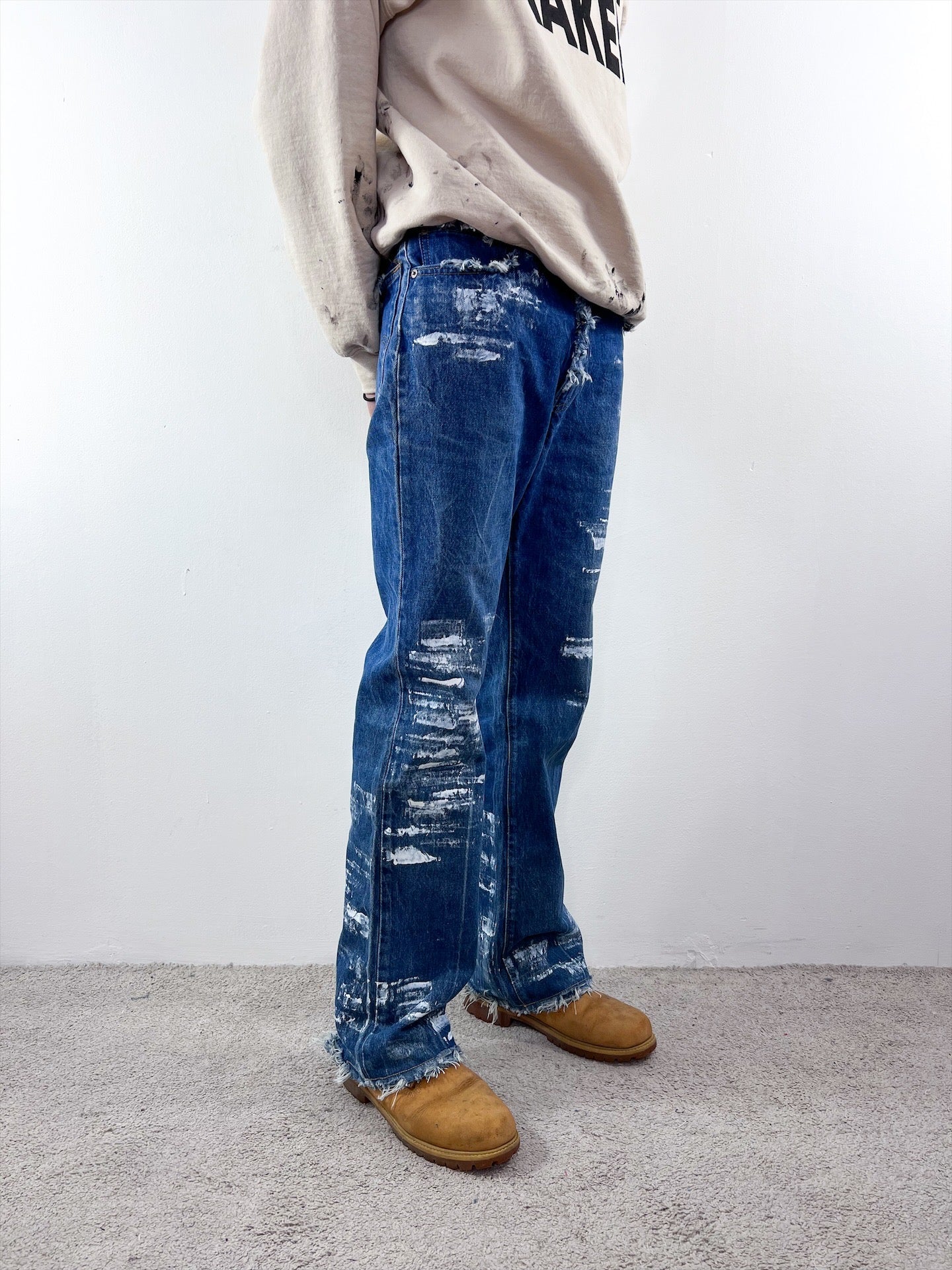 PAINTSTROIED JEANS V2