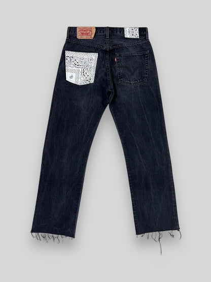 BANDANA PATCHED JEANS V1