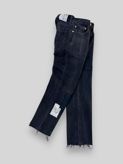 BANDANA PATCHED JEANS V1