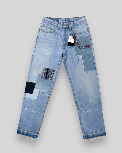 BANDANA PATCHED JEANS V2