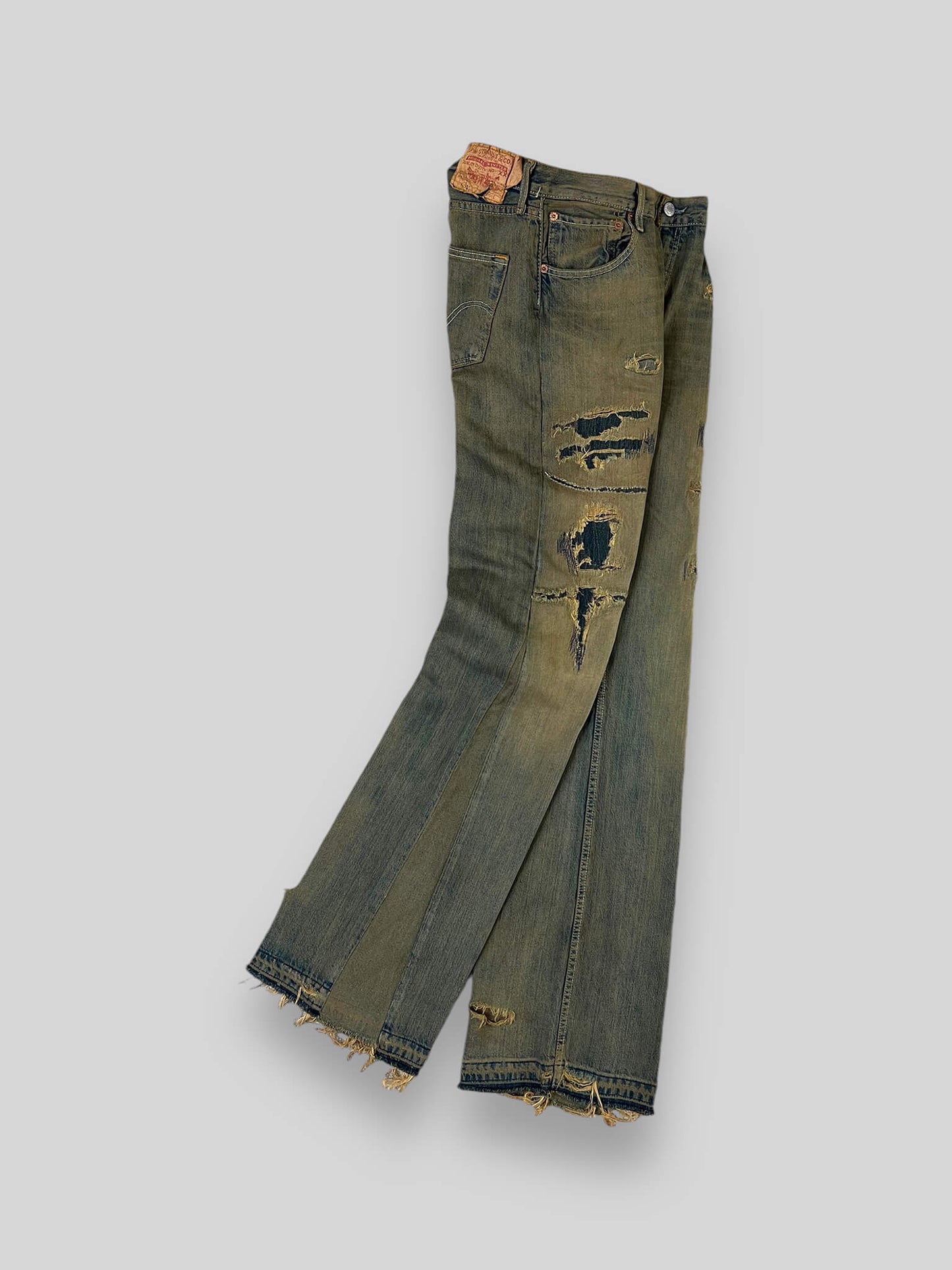 FLARED TEA JEANS V10