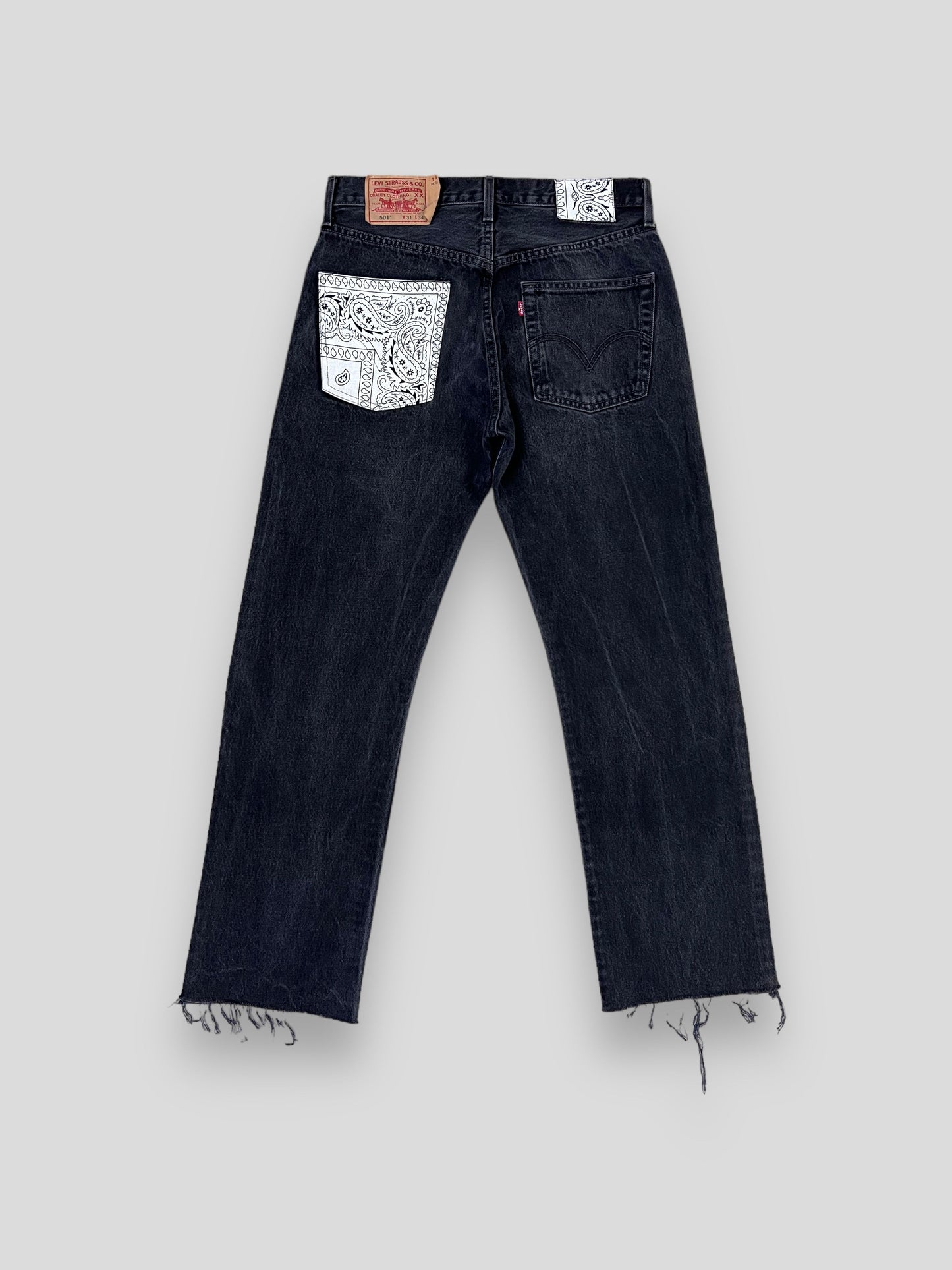 BANDANA PATCHED JEANS V1