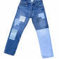 SEMI-PATCHED JEANS V1