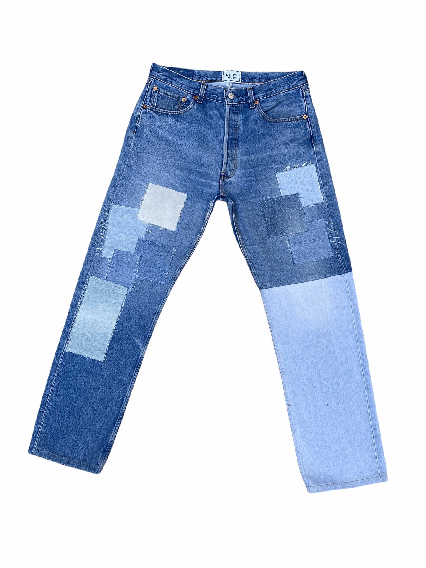 SEMI-PATCHED JEANS V1