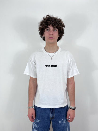 FIND GOD TEE V12 - Nicolò Puccini