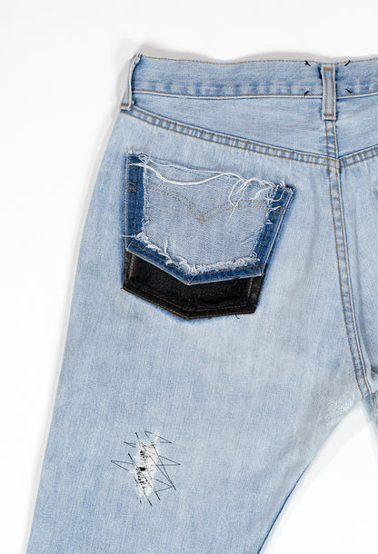 FLARED PANT. JEANS - Nicolò Puccini