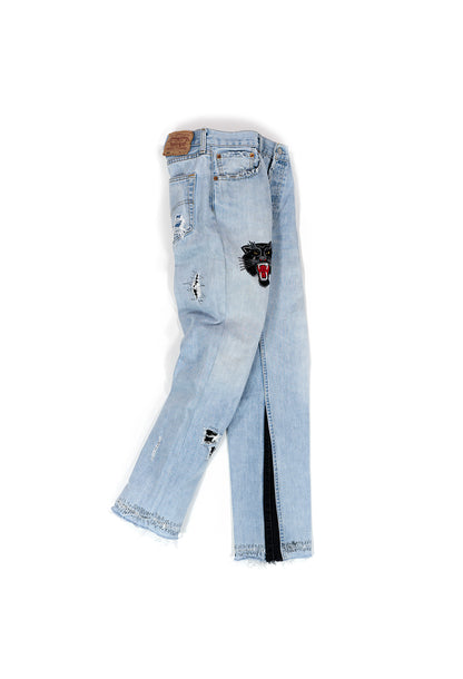 FLARED PANT. JEANS - Nicolò Puccini