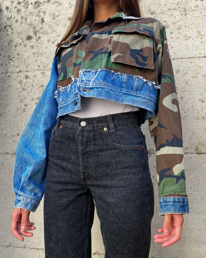 CAMO SUPERCROP SHIRT V1 - Nicolò Puccini