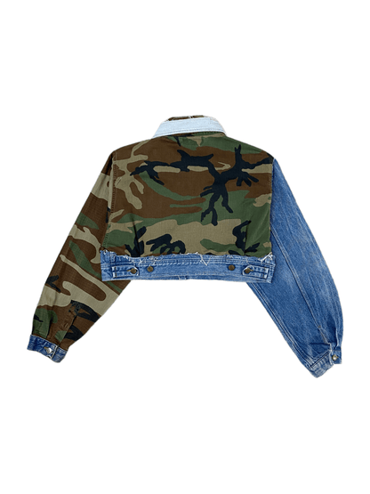 CAMO SUPERCROP SHIRT V1 - Nicolò Puccini