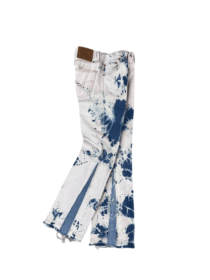 FLARED BLEACH JEANS V1 (W28) - Nicolò Puccini