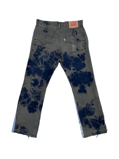 FLARED BLEACH JEANS V10 (W32) - Nicolò Puccini