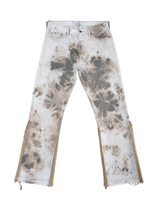 FLARED BLEACH JEANS V13 (W36) - Nicolò Puccini