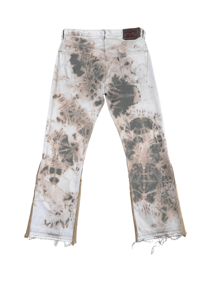 FLARED BLEACH JEANS V13 (W36) - Nicolò Puccini