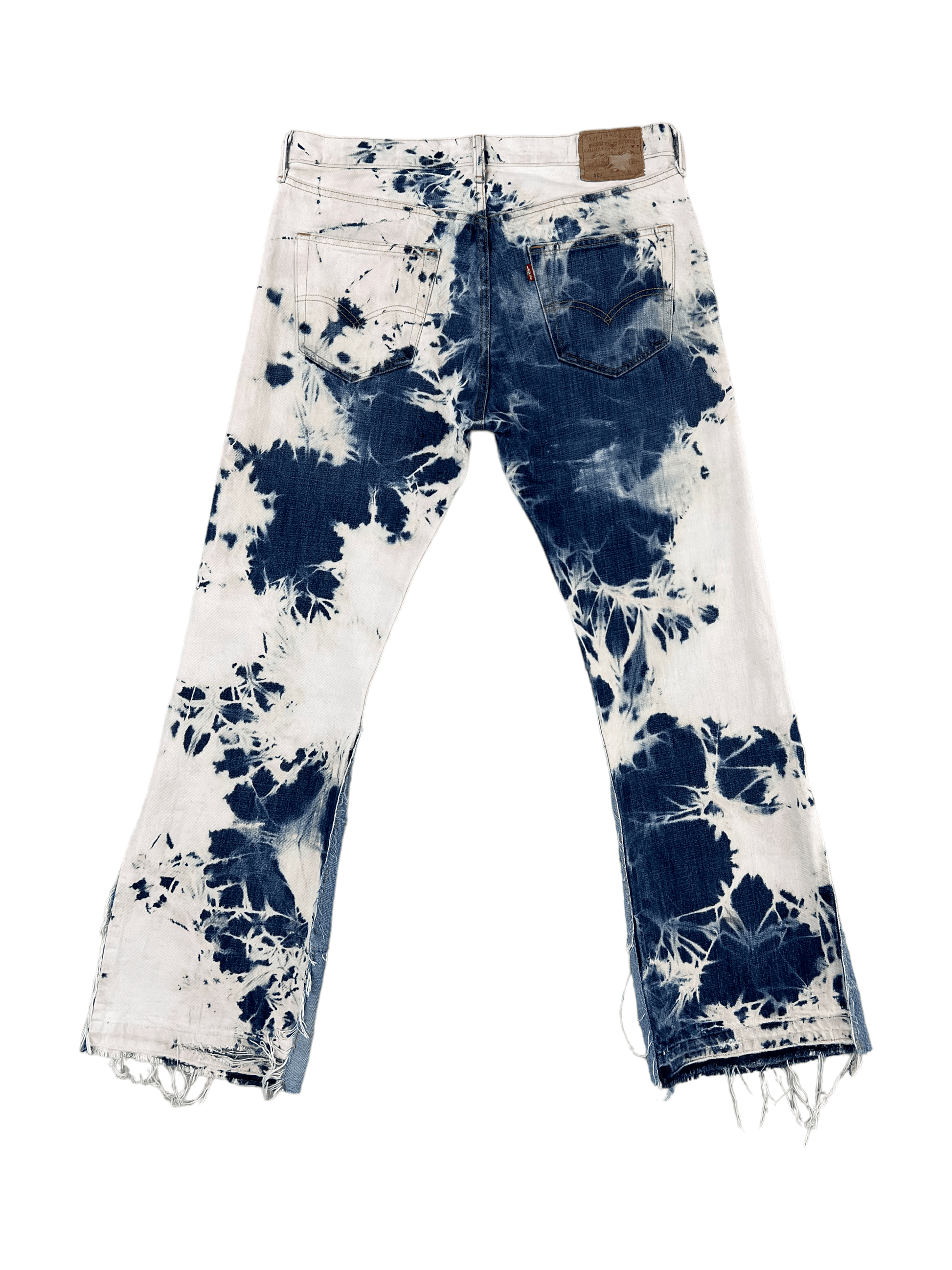 FLARED BLEACH JEANS V14 (W36) - Nicolò Puccini