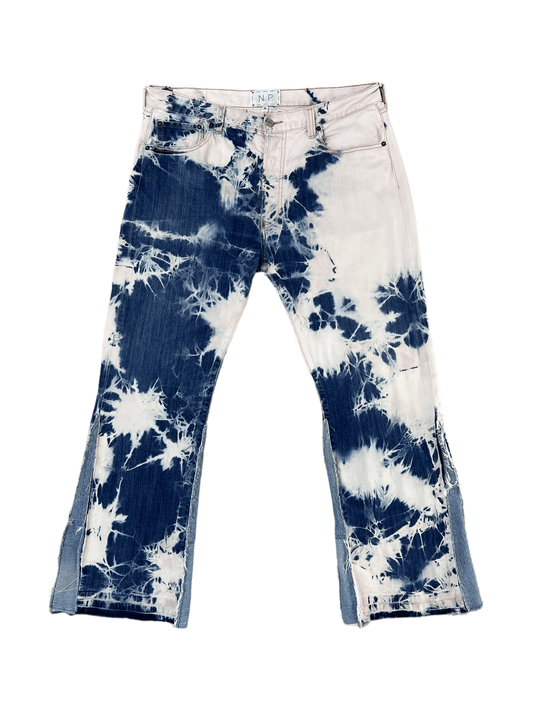 FLARED BLEACH JEANS V15 (W36) - Nicolò Puccini