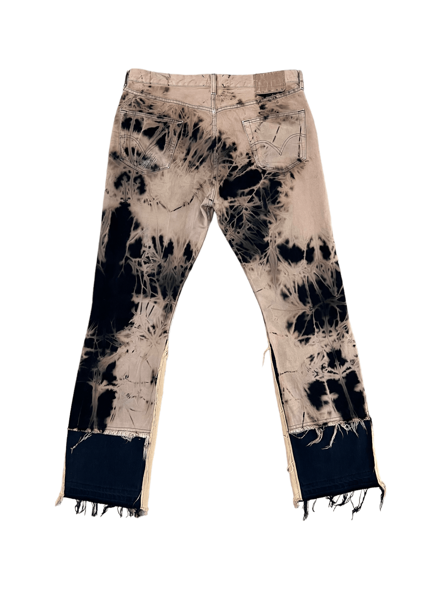 FLARED BLEACH JEANS V16 (W36) - Nicolò Puccini