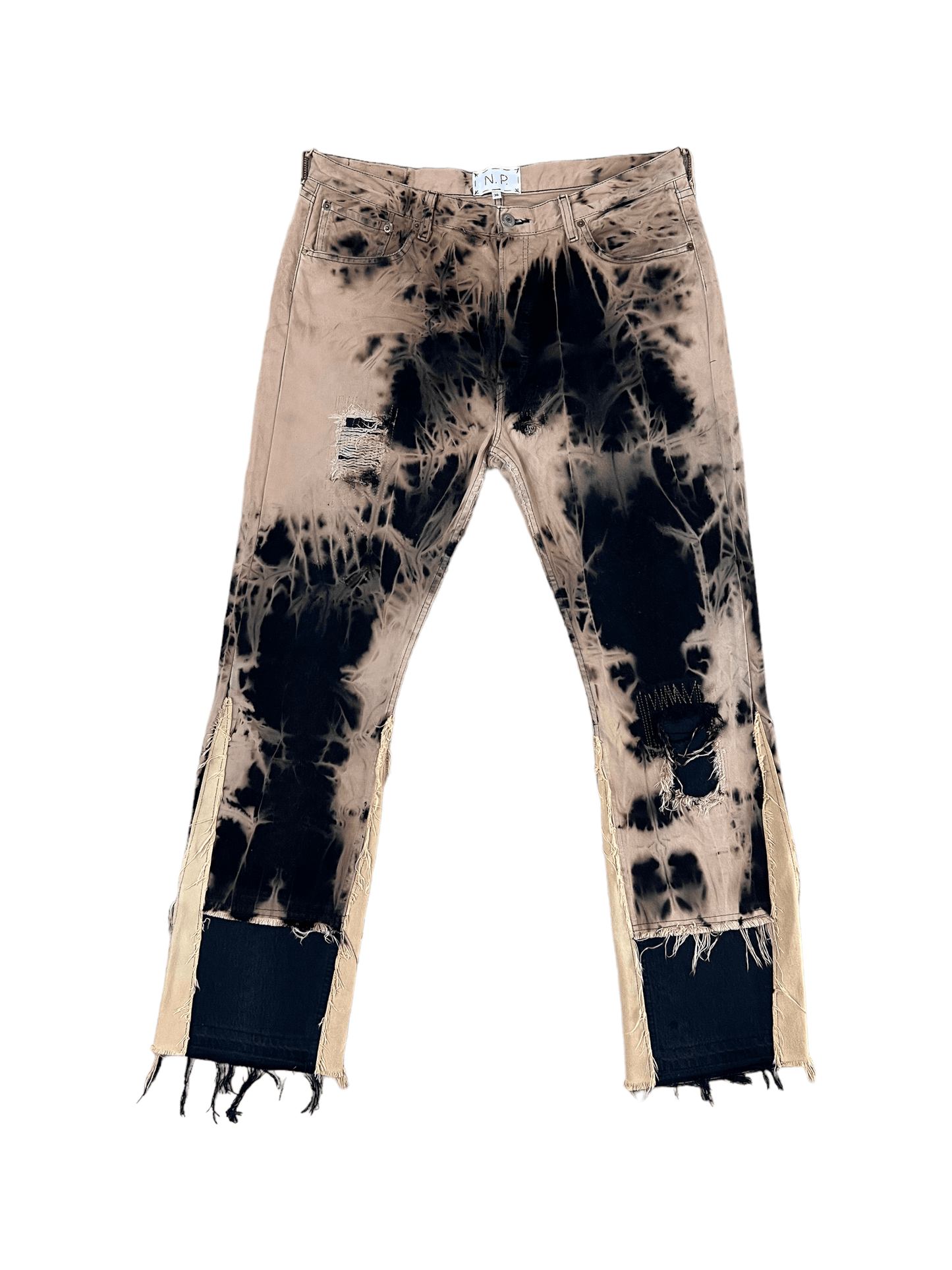 FLARED BLEACH JEANS V16 (W36) - Nicolò Puccini