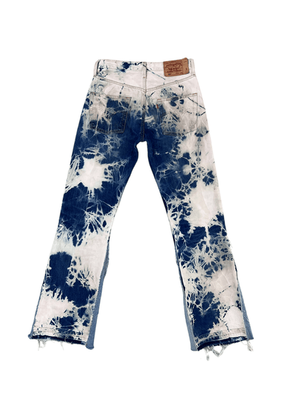 FLARED BLEACH JEANS V2 (W30) - Nicolò Puccini