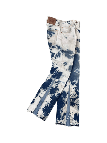 FLARED BLEACH JEANS V3 (W30) - Nicolò Puccini