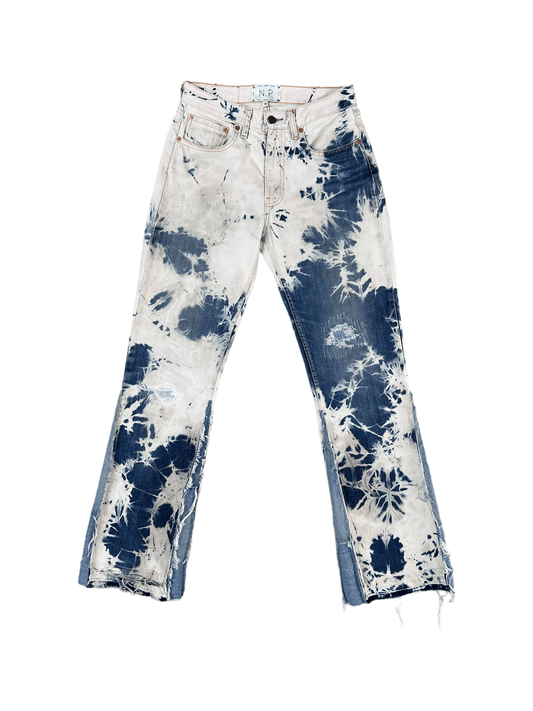 FLARED BLEACH JEANS V3 (W30) - Nicolò Puccini