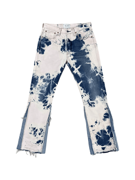 FLARED BLEACH JEANS V4 (W31) - Nicolò Puccini